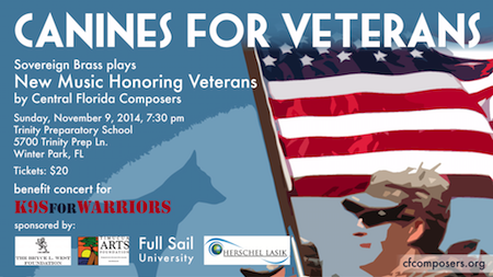 Canines for Veterans poster